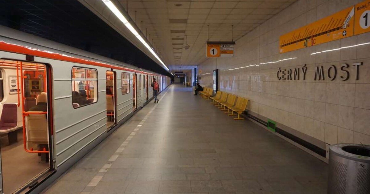Žena dobíhala v Praze metro. Psa na vodítku nechala za zavřenými dveřmi a vlak ho zabil