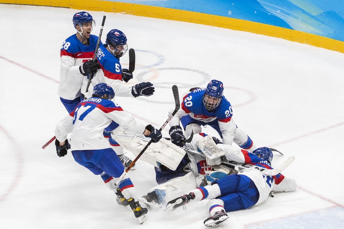 ZOH 2022 v Pekingu, ZOH, Hokej, Slovensko, Slovenskí hokejisti