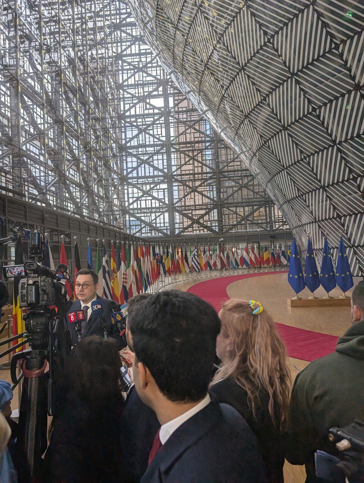 Jan Lipavský po jednání Rada zahraničních věcí 24.února 2025