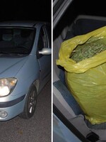 25letému Slovákovi našla policie v autě dvě kila marihuany: Hrozí mu až patnáct let za mřížemi 