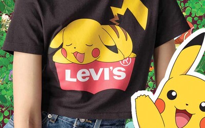 25. výročí Pokémonů přináší nostalgické kousky ve spolupráci se značkou Levi’s