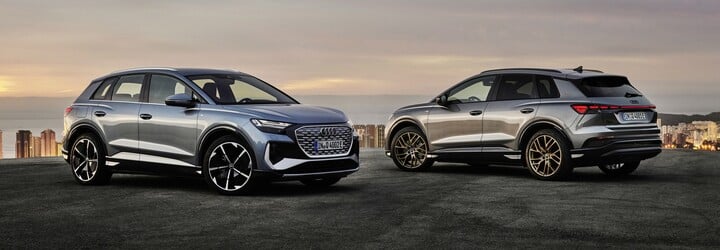 Na světě jsou další elektromobily od Audi. Q4 e-tron nabídne dvě karoserie a dojezd více než 520 km