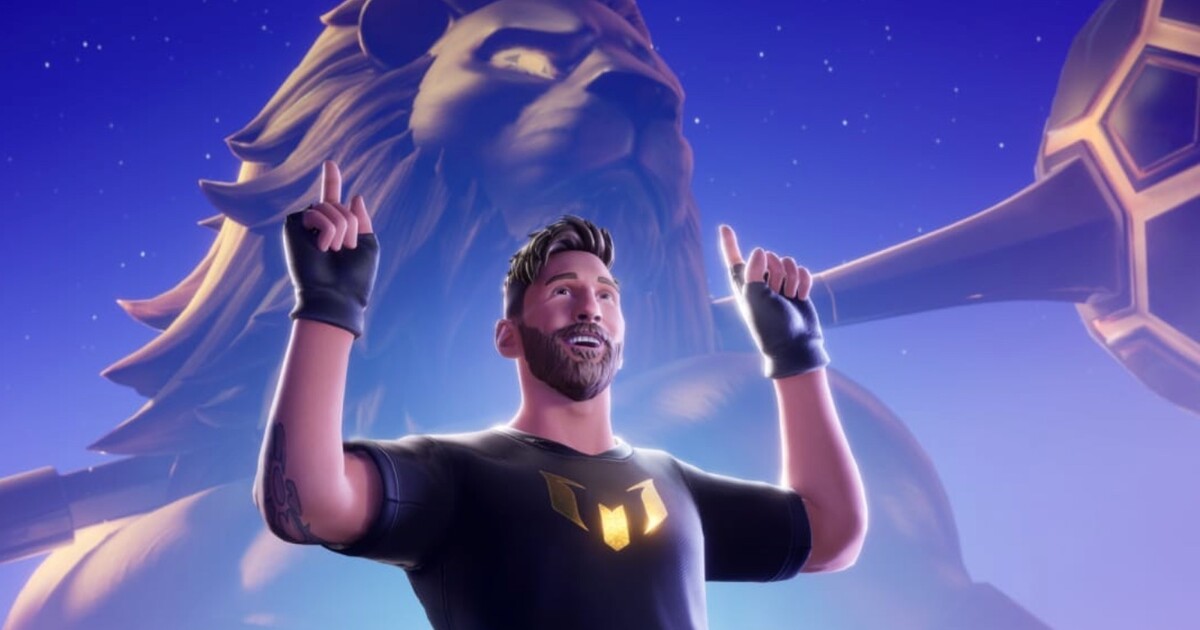 Lionel Messi dorazil do Fortnite s novými skiny a doplňky. Během hry ho můžeš změnit na lva s korunou