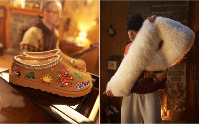 Kontroverzné zimné topánky UGG prinášajú vianočnú edíciu. V spolupráci s Palace vytvorili mokasíny s diablom