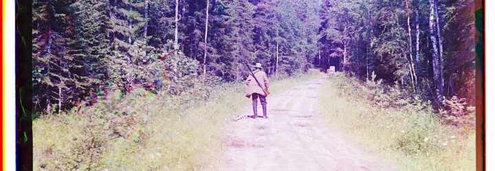 Predvečer Októbrovej revolúcie v Rusku zachytený na farebných fotografiách významného ruského inovátora