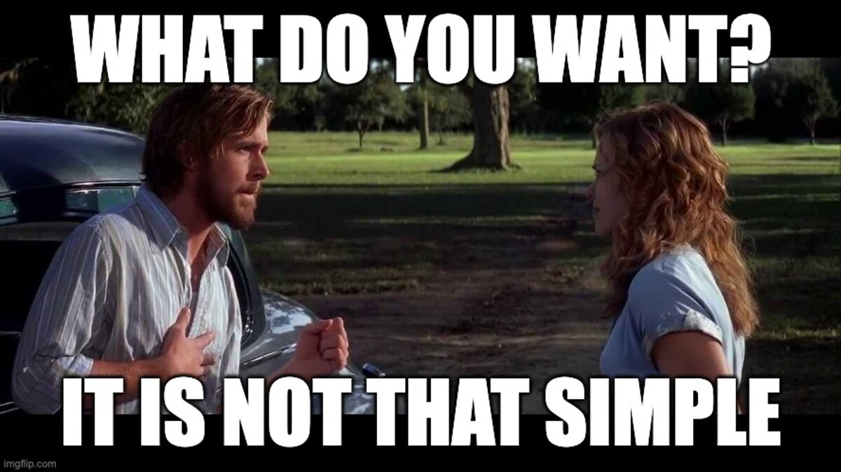 meme, what do you want