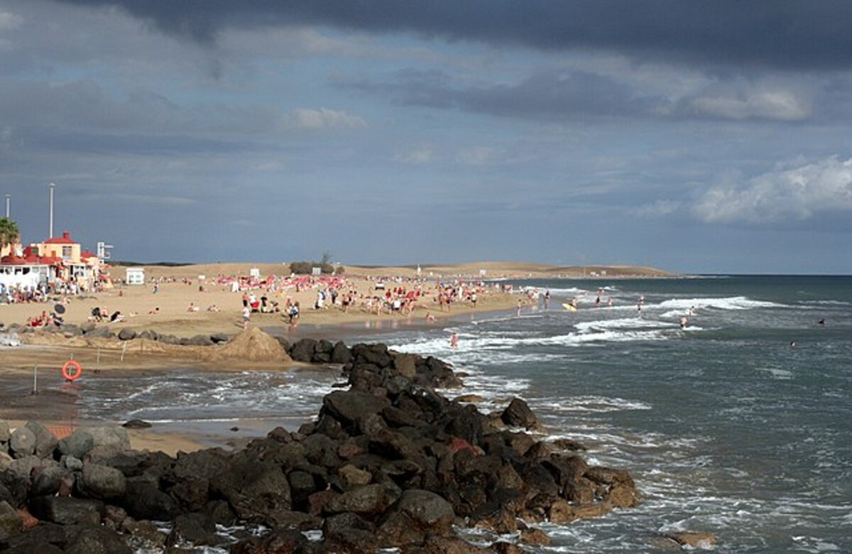 Maspalomas Gran Canaria pláž