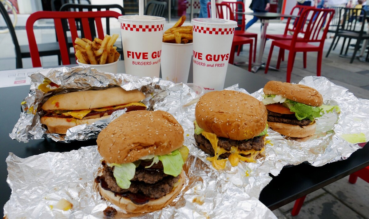 Five Guys Viedeňhamburger