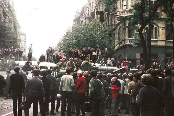 Kdo byl během invaze v roce 1968 prezidentem Československa?