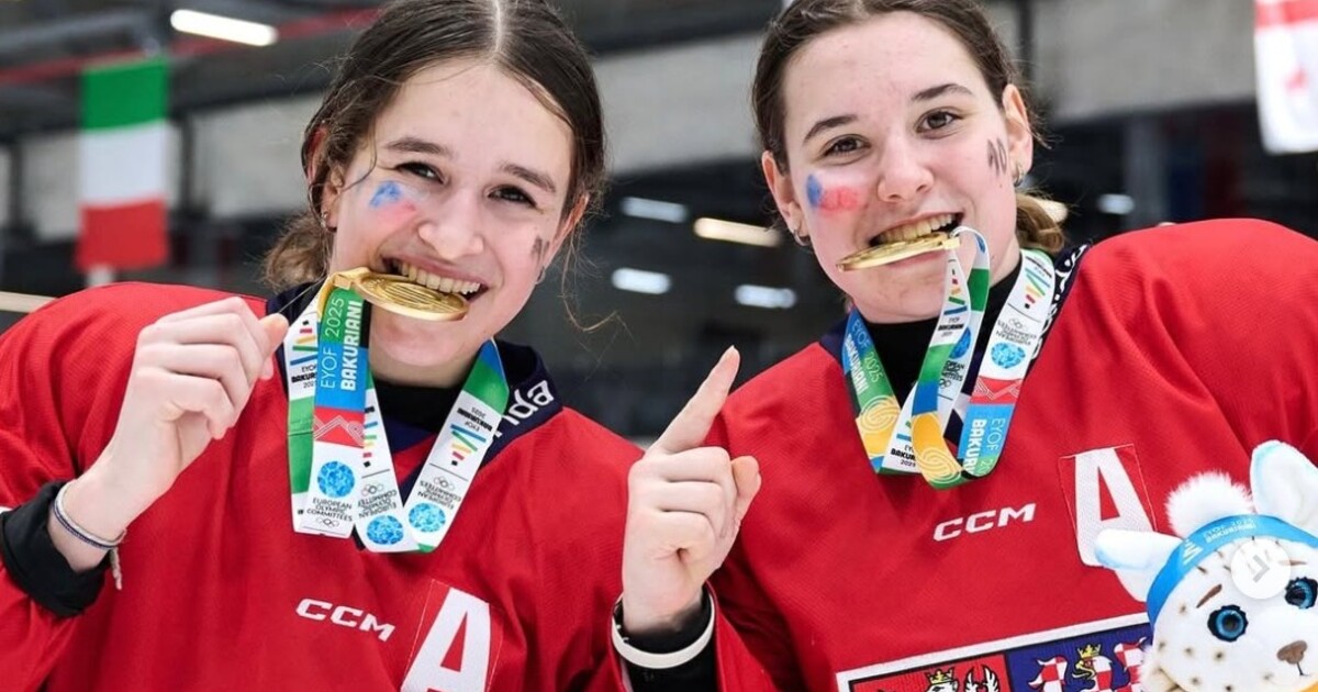 Česko má nejlepší mladé hokejistky v Evropě! Tým U16 získal zlato