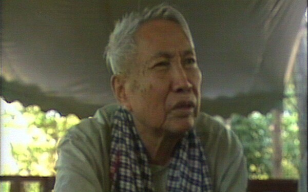 Kambodžský komunistický revolucionář a politik Pol Pot.