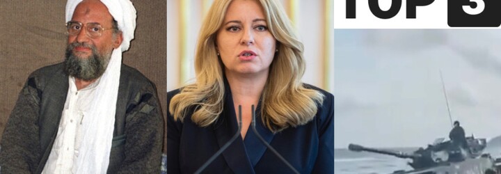 TOP 3 v utorok: Mŕtvy vodca al-Káidy, Zuzana Čaputová si pripomenula rómsky holokaust a čínske vojenské cvičenia pri Taiwane