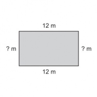 Ondrej staval ohradu okolo pozemku v tvare obdĺžnika. Jeho dlhšia strana merala 12 metrov. Celkovo použil 38 metrov pletiva. Vypočítaj dĺžku kratšej strany.