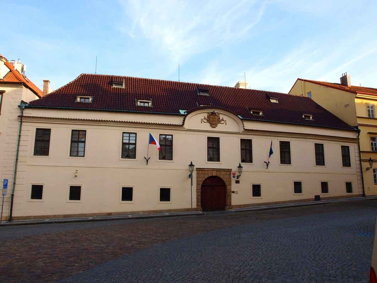 Hrzánský palác.