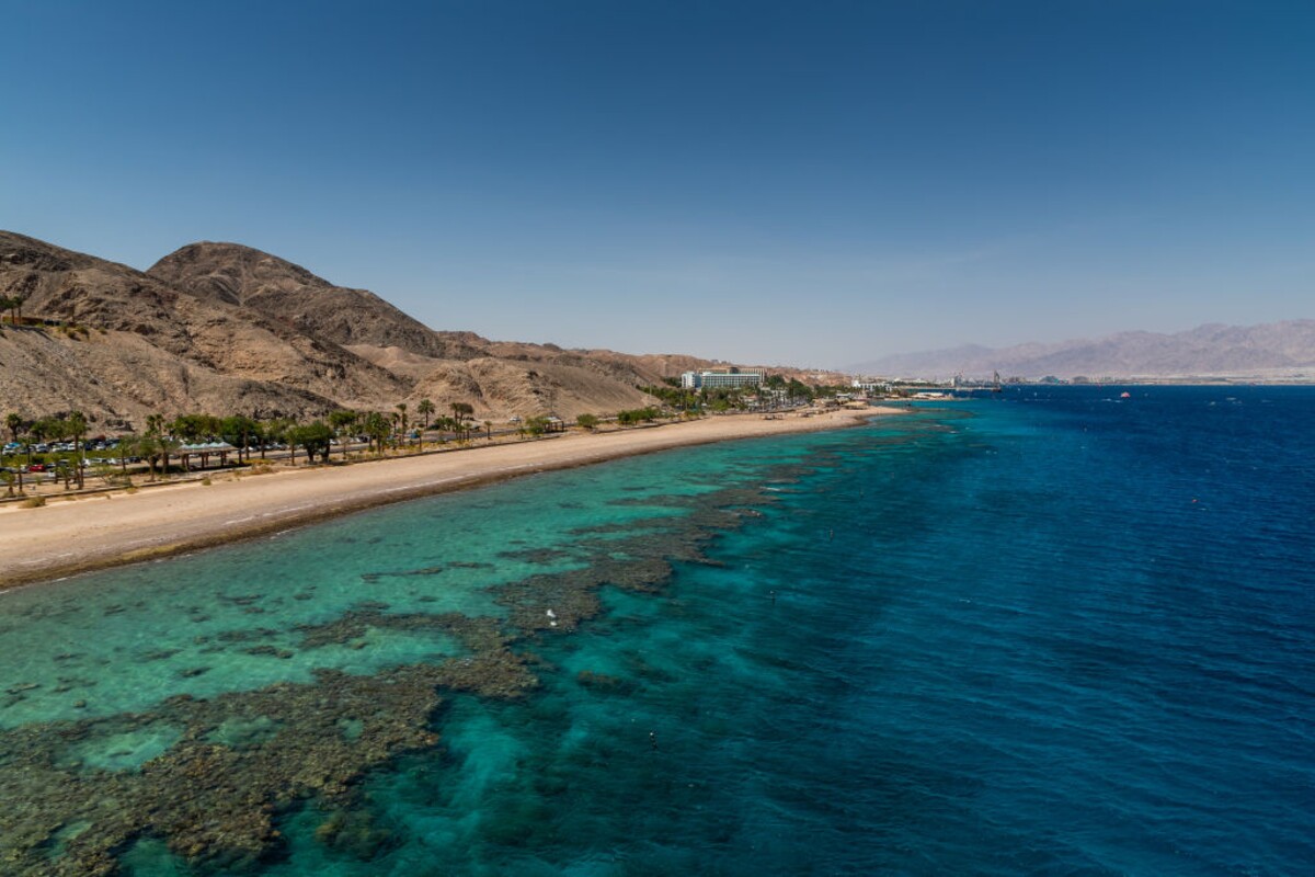 Rudé moře, Eilat, Izrael