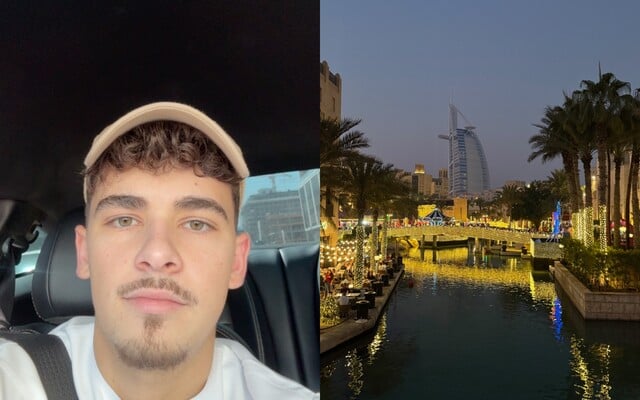 David se po maturitě přestěhoval do Dubaje: V bytě jsem měl plíseň a šváby, na Tinderu najdeš hlavně eskort