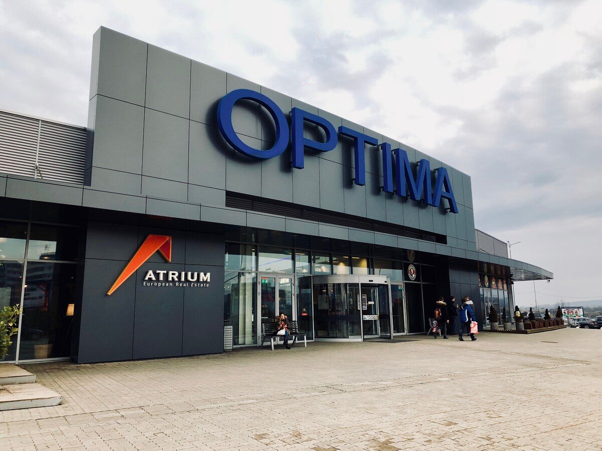 Nákupné centrum Optima.