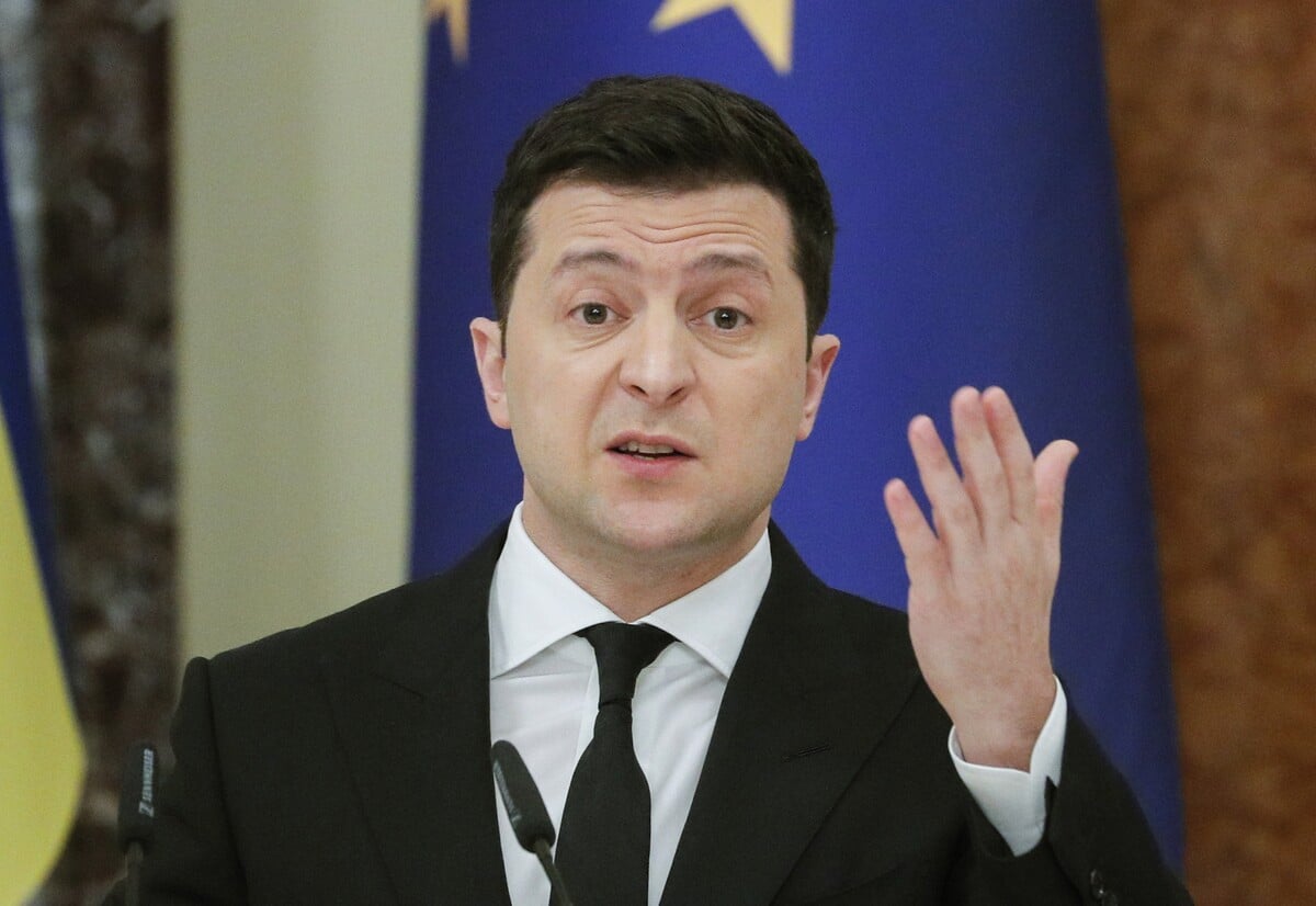 Volodymyr Zelenskyj.