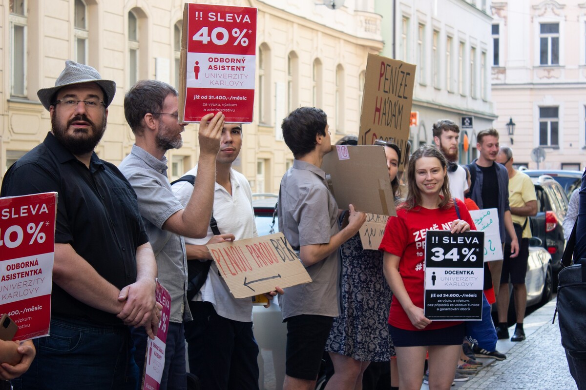 Protest české školství