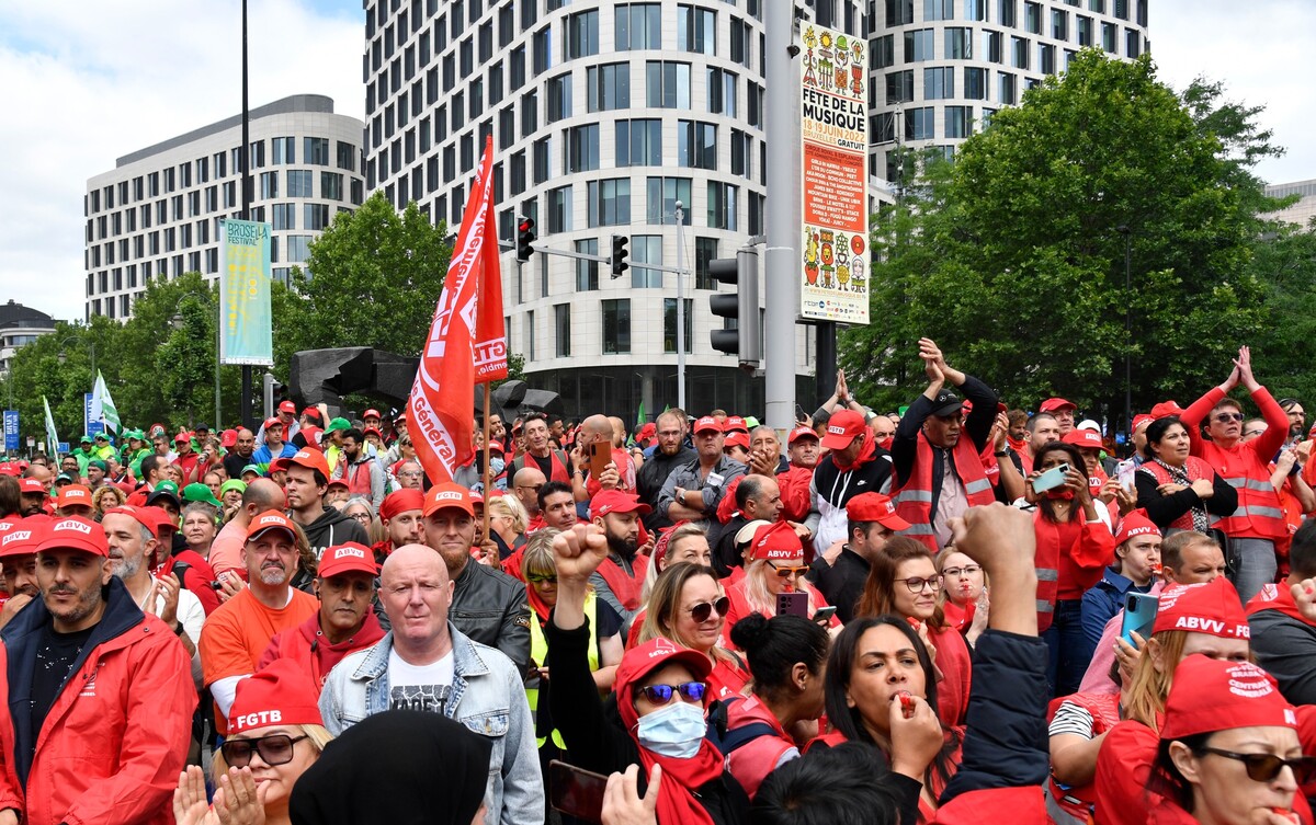 belgicko, protest, brusel