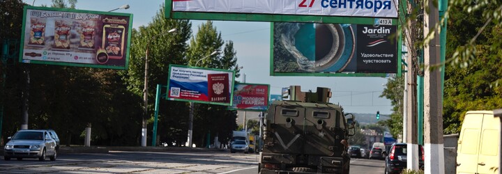 V 4 okupovaných častiach Ukrajiny začali referendá o pripojení k Rusku. Potrvajú päť dní
