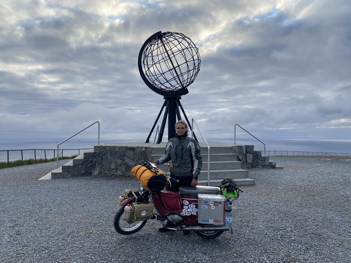 Nordkapp, najsevernejší bod Európy.