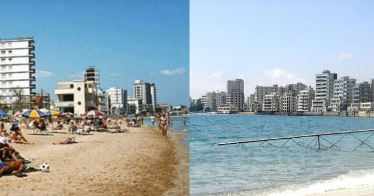 Čtvrť duchů na Kypru? Varoša je bývalý ráj hollywoodských hvězd, který zpustošil válečný konflikt