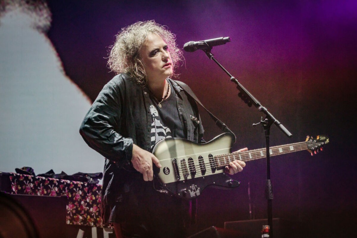 The Cure na letošním koncertě v Berlíně 18. října. (Ilustrační obrázek)