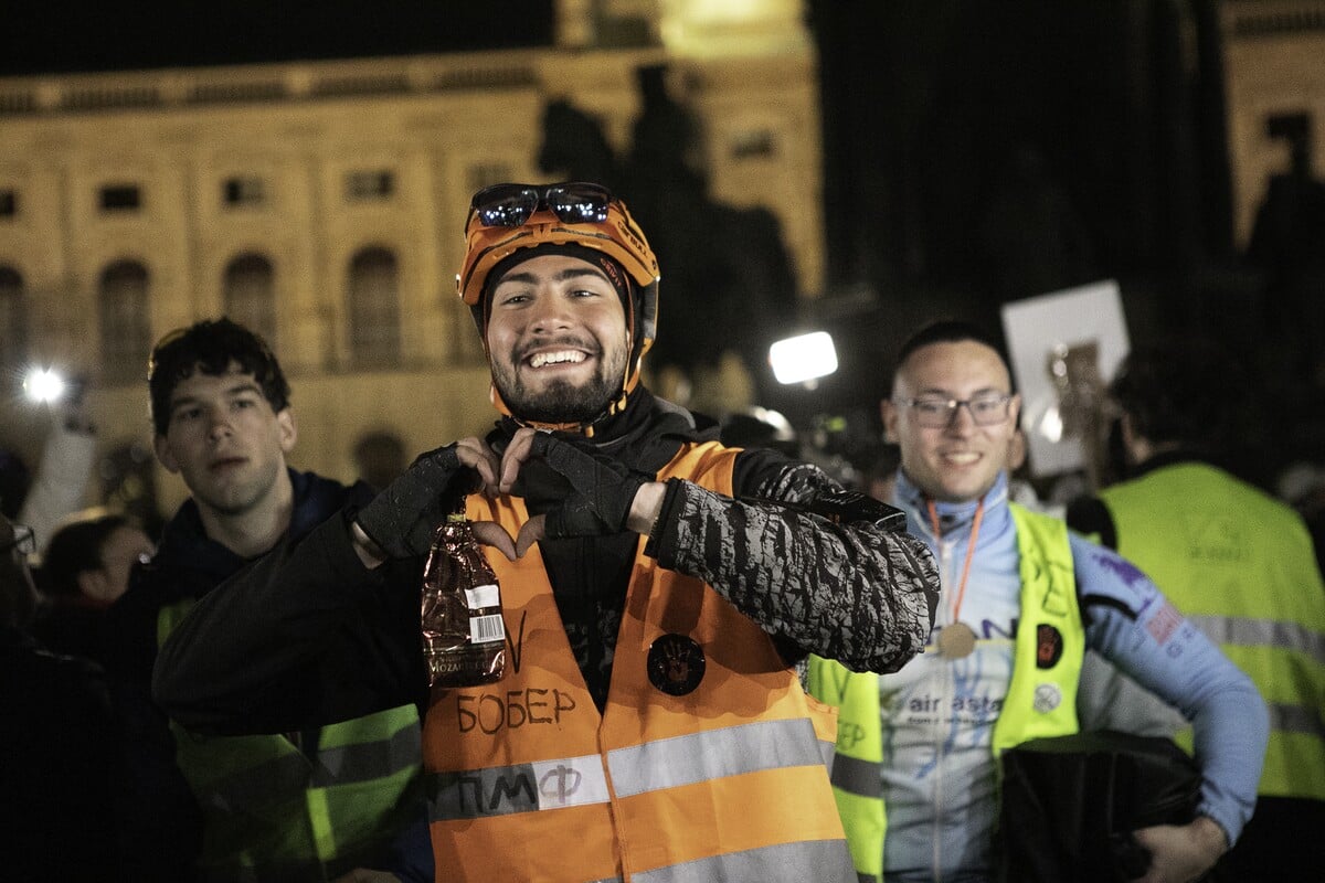 Slavnostní přivítání ve Vídni