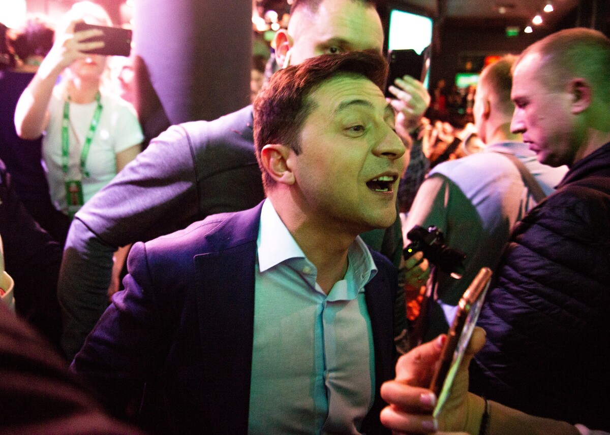 zelenskyj, zelensky, volby ukrajina, refresher