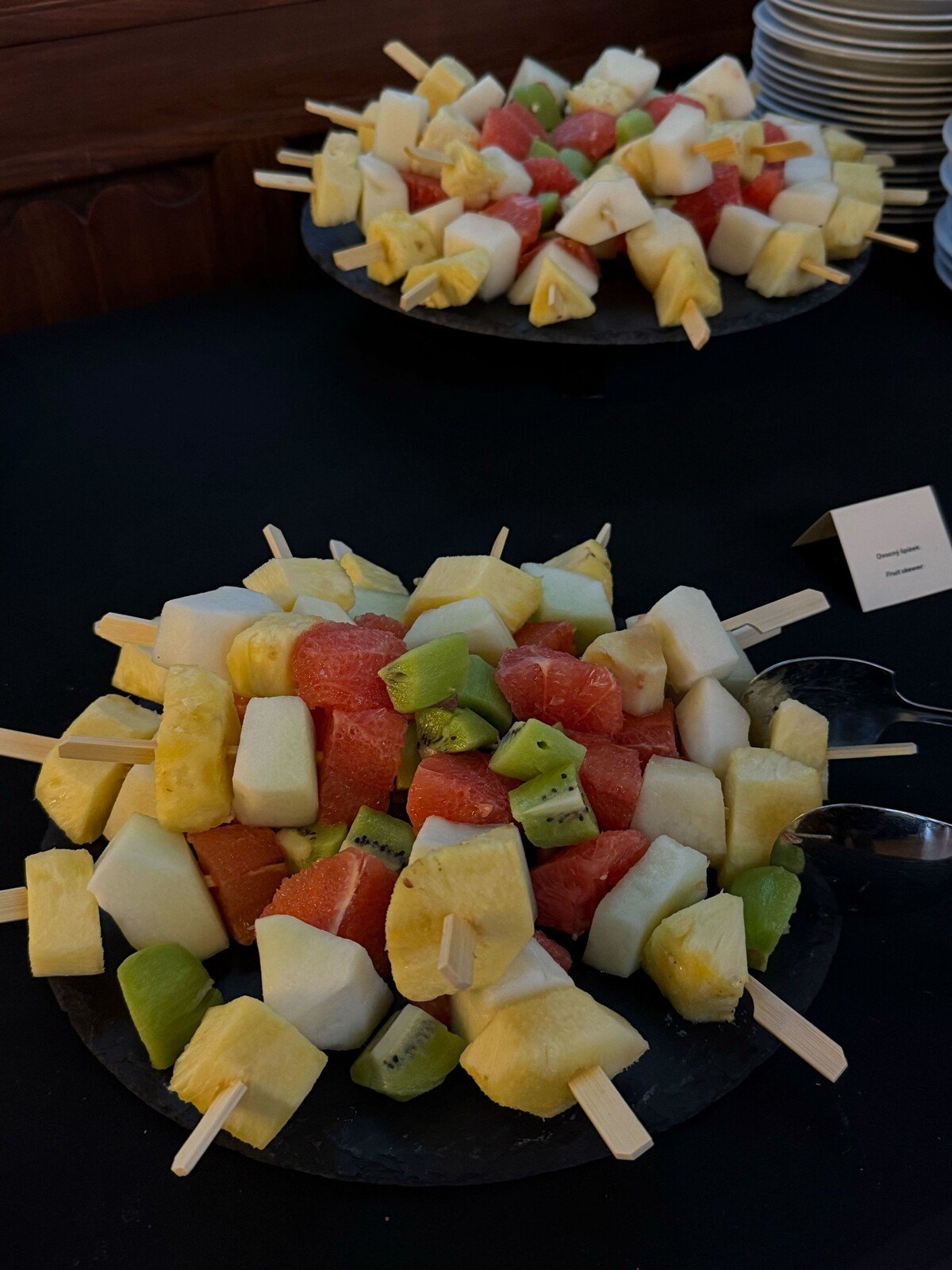 Catering ve štábu Pirátů.