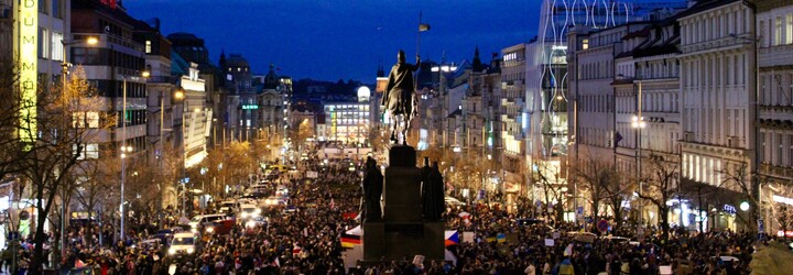 Koncert pro Ukrajinu na Václavském náměstí doplní akce i na dalších místech Česka