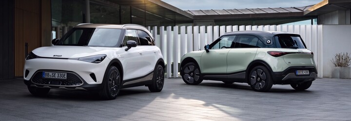 Z niekdajšieho drobca sa vykľulo kompaktné elektrické SUV s výkonom až 272 koní. Privítaj nový Smart #1