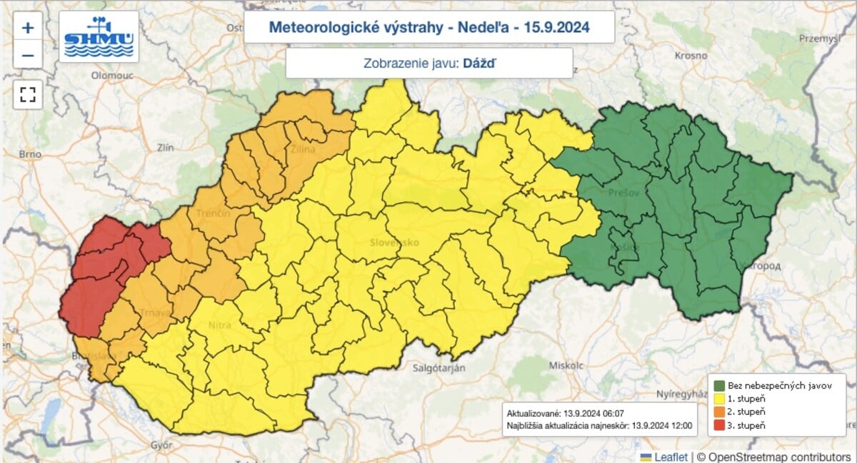 počasie