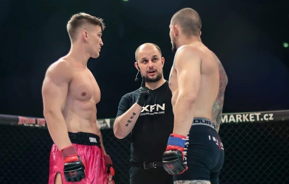 MMA rozhodca Jakub Müller.