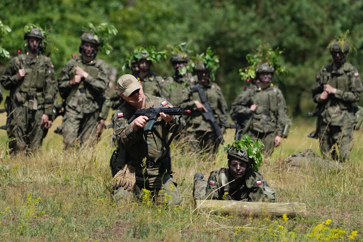 Vojenské výcvikové programy poľskej armády počas letných mesiacov. 