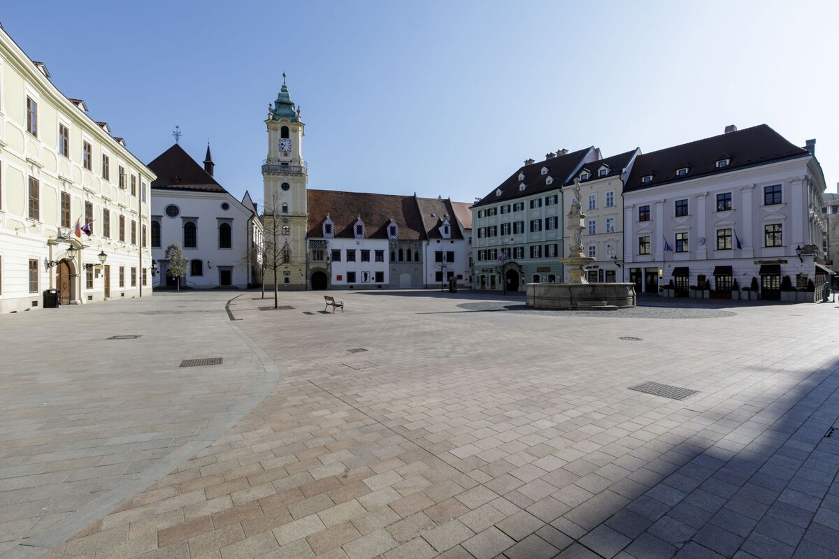 Bratislava,lockdown