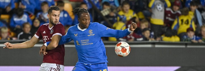 Rangers odjíždí z Prahy s prázdnou. Sparta zvítězila 1:0 na stadionu plném dětí, Kamara dostal červenou