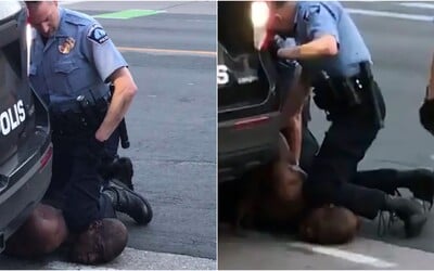 Americký policajt mal zabiť muža tmavej farby pleti počas zatýkania. Vo videu zo zásahu plače a hovorí, že nemôže dýchať.