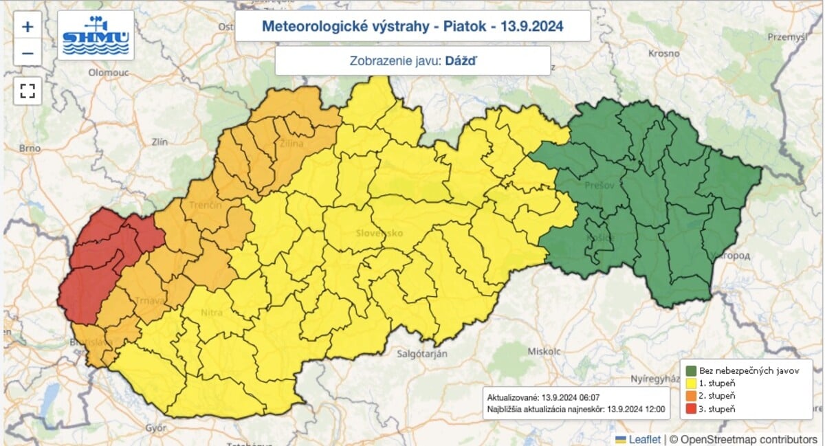 počasie