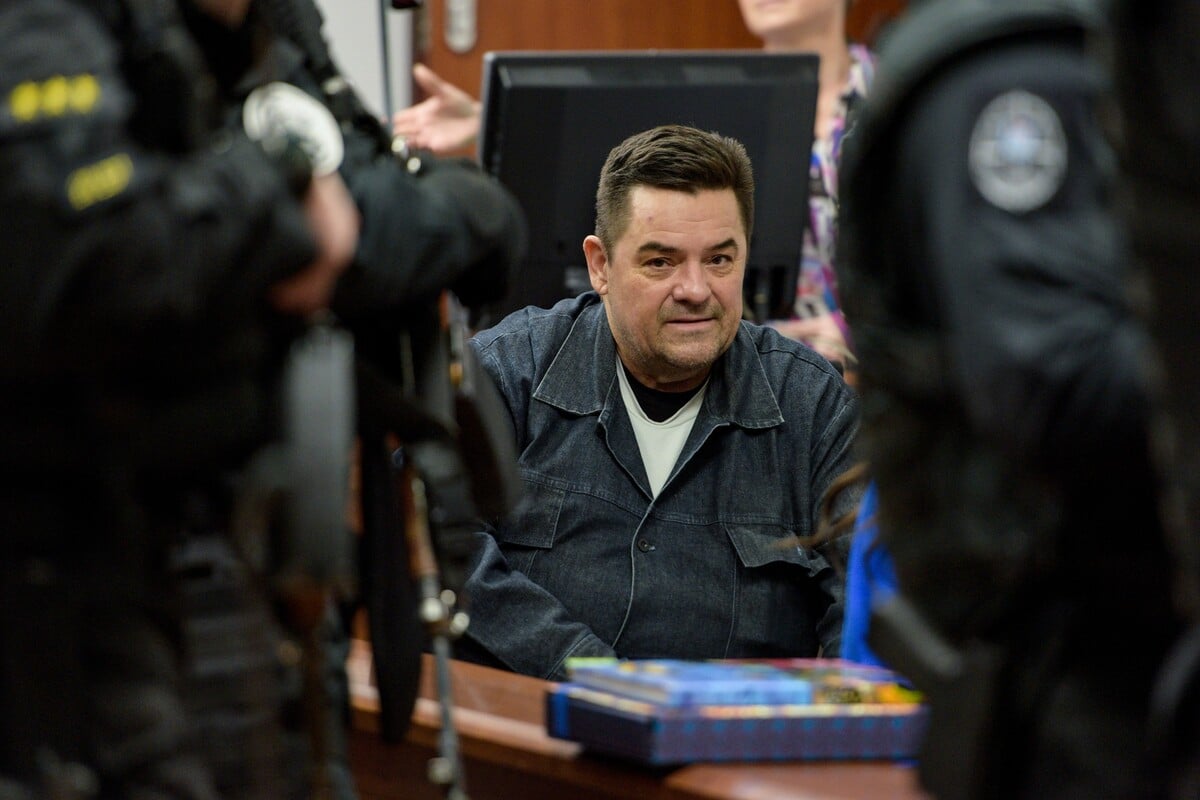Marian Kočner na Špecializovanom trestnom súde v Pezinku dňa 13. januára 2023.