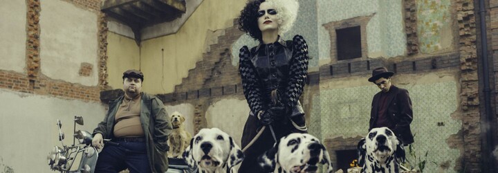 Emma Stone je nebezpečná Cruella ze 101 dalmatinů. Stylový krimifilm s úžasnými herečkami má premiéru už za několik dní