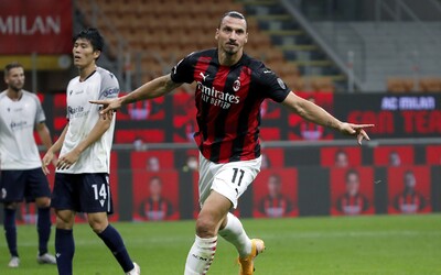 Zlatan Ibrahimovič mal pozitívny test na koronavírus. Zostáva v karanténe a vynechá najbližšie zápasy.