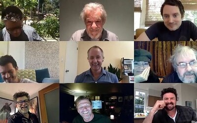 Hrdinovia z Pána prsteňov si užívajú spoločný videochat. Zo slov Gandalfa majú fanúšikovia zimomriavky.