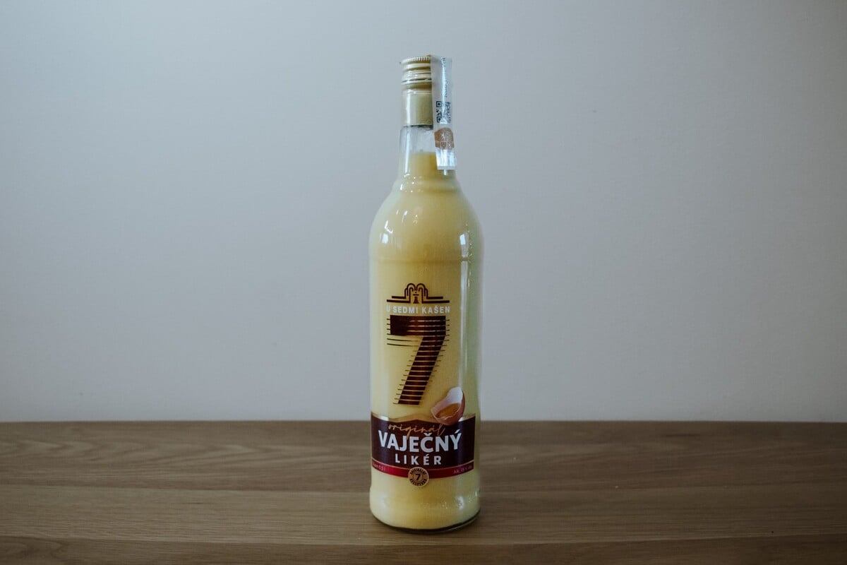 vaječný likér vánoce