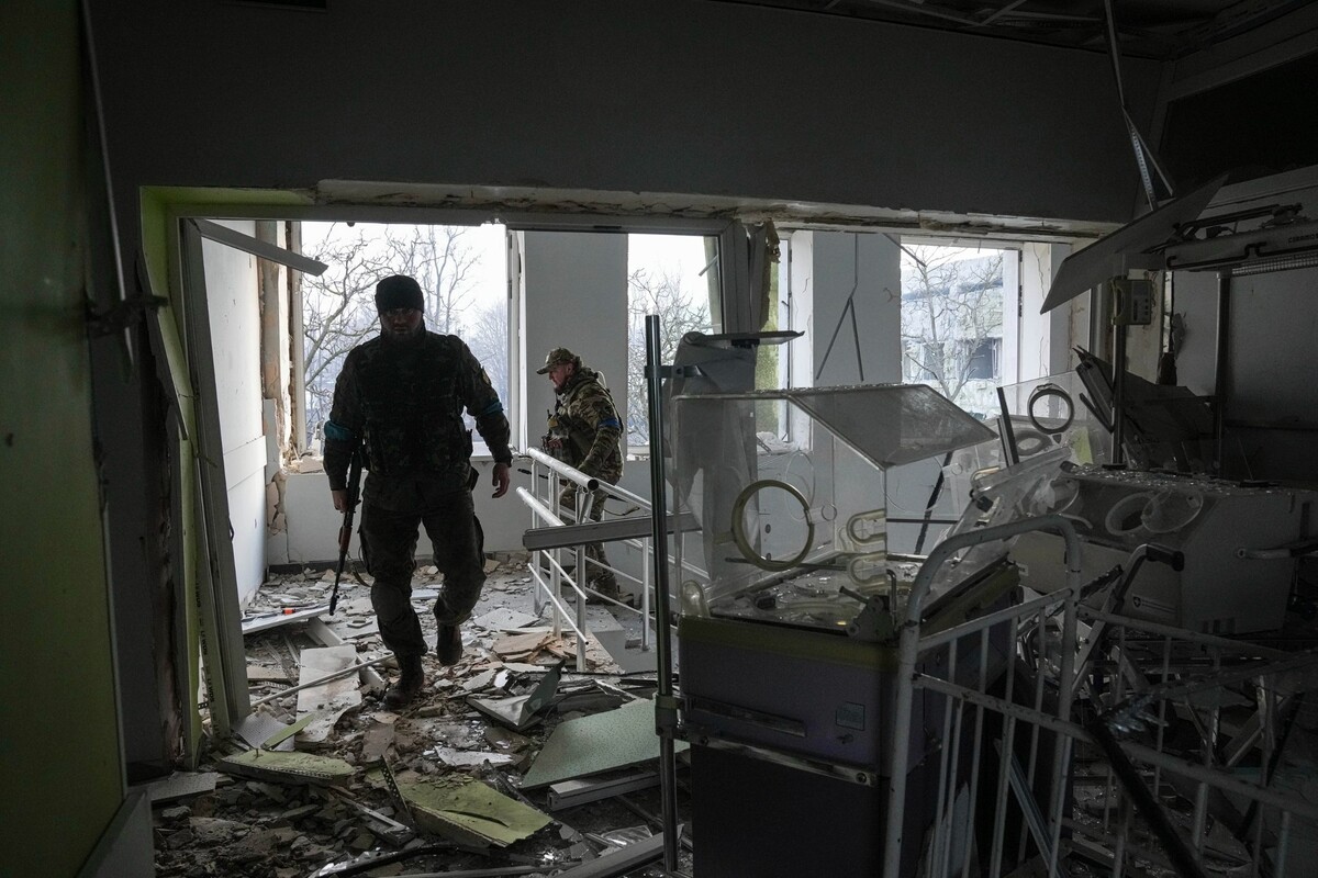 Válka na Ukrajině Mariupol