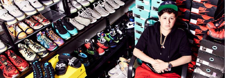 Benjamin Kickz: 16letý překupník s teniskami, který už údajně vydělal svůj první milion