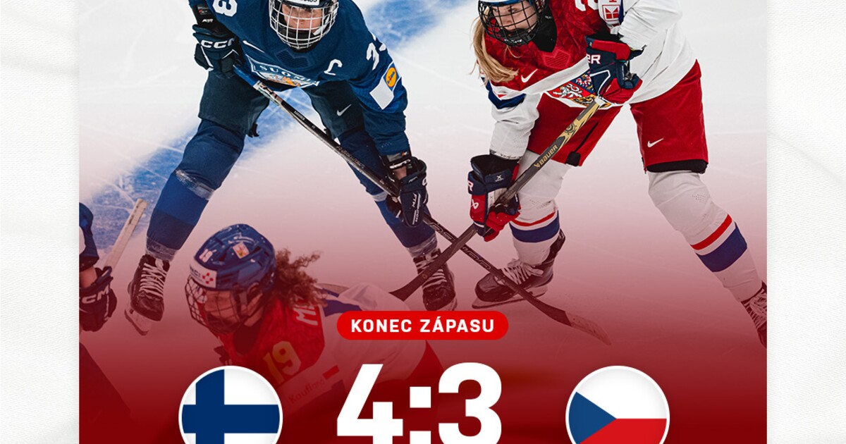 MS v hokeji 2025: Češky měly bronz na dosah ruky, Finkám se však podařilo zápas otočit