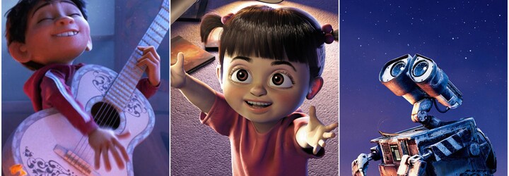 10 nejlepších animáků od studia Pixar