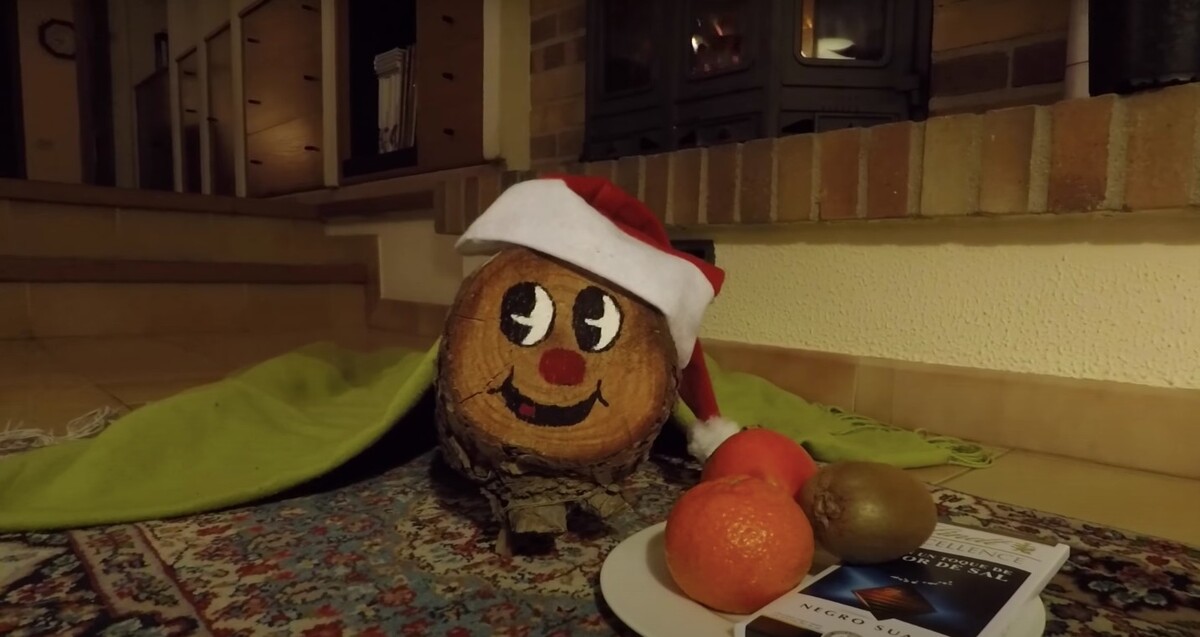 Katalánska vianočná tradícia Tio de Nadal.
